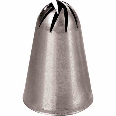 L2G - Douille inox fleur fermee 6mm 8 dents