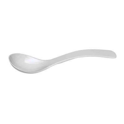 L2G - Cuillère à salade melamine blanche L. 235 mm