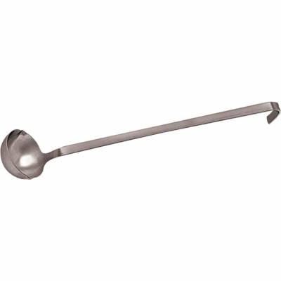 L2G - Cuillère à sauce avec 2 becs verseurs inox polissage brillant