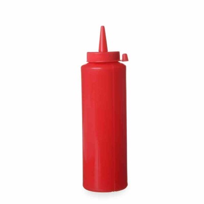 L2G - Flacon distributeur plastique rouge 0,35 L