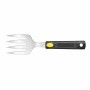 L2G - Fourchette traiteur inox 4 dents à choucroute manche ABS noir