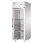 SOFRACOLD - Armoire vitrée GN 2/1 inox positive - 549 L