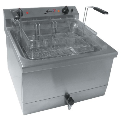 SOFRACA - Friteuse à beignets électrique - 18 Litres - 400 V