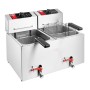 SOFRACA - Friteuse de table électrique - 2 cuves