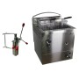 SOFRACA - Friteuse foraine gaz 10 L + doseur à chichis - Gaz Butane / Propane