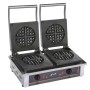 SOFRACA - Gaufrier forain électrique - Diamètre 185  mm - Double - 230 V