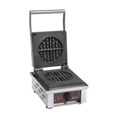 SOFRACA - Gaufrier forain électrique - Diamètre 185 mm - Simple - 230 V