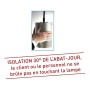 SOFRACA - Lampe chauffante suspendue - Infra-rouge - 230 V - Longueur mini à maxi - 1200 à 2100 - Le tube - 64°C