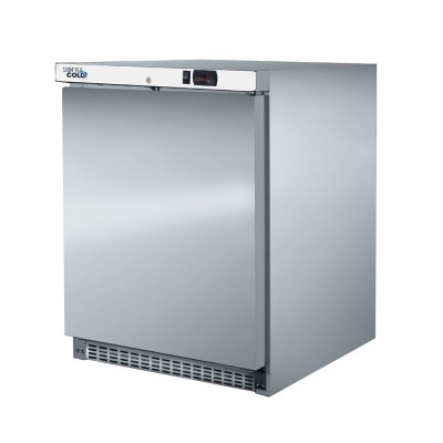 Armoire réfrigérée positive inox porte pleine 200 litres - AE201PI