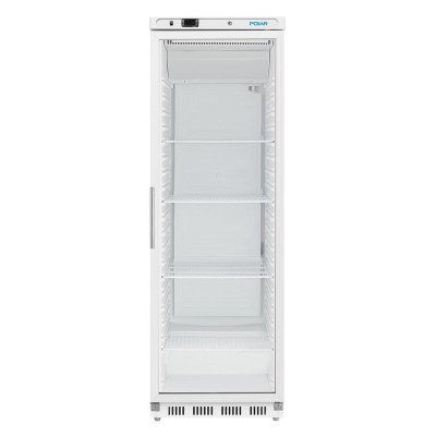 POLAR - Armoire froide positive à affichage vertical série C Blanc 400L 