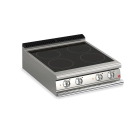 Plaque de cuisson 4 zones vitrocéramiques QUEEN 700 - BARON