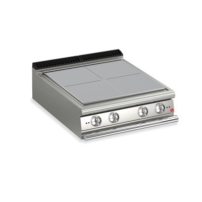 Plaque de cuisson monobloc 4 zones QUEEN 700 - BARON