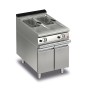 BARON - Friteuse gaz monobloc - 10 + 10 litres - Gamme QUEEN 700