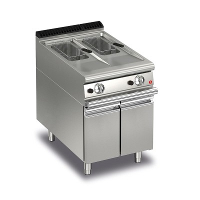 Friteuse gaz monobloc 2 x 10 litres QUEEN 700 - BARON