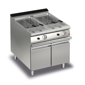 Friteuse gaz monobloc 2 x 15 litres QUEEN 700 - BARON