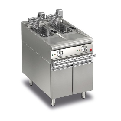 BARON - Friteuse électrique monobloc - 10 + 10 litres - Gamme QUEEN 700