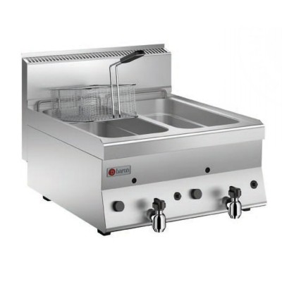 BARON - Friteuse à gaz - 2x 8 litres - Gamme 650