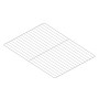 DALMEC - Grille inox 530 X 530 mm