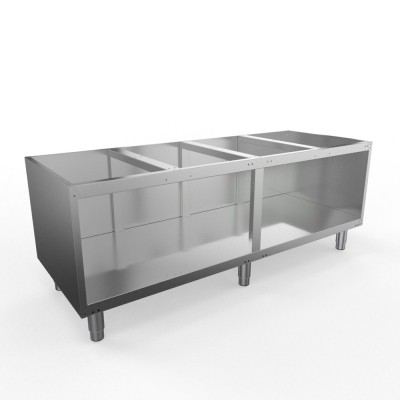 BARON - Soubassement baie libre - Largeur 1600 mm - Gamme QUEEN 900
