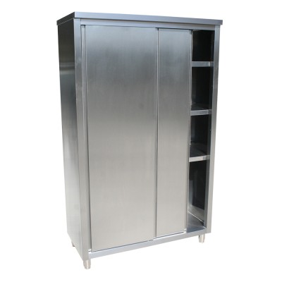 NOSEM - Armoire haute en inox - Hauteur 2000 mm - Profondeur 500 mm - Longueur 1400 mm