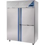 DALMEC - Armoire à poissons -2/+10°C - GN 1/1 - 1 porte pleine + 2 portillons - 1400 L