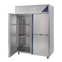 DALMEC - Armoire réfrigérée positive -2/+10°C - 1 porte pleine + 2 portillons - 1200 L - Avec groupe logé