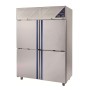 DALMEC - Armoire réfrigérée positive -2/+10°C - 4 portillons - 1200 L - Avec groupe logé