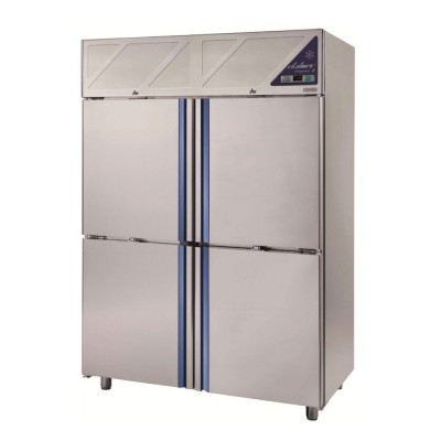 DALMEC - Armoire réfrigérée positive -2/+10°C - 4 portillons - 1200 L - Avec groupe logé