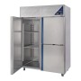 DALMEC - Armoire réfrigérée positive -2/+10°C - 1 porte pleine + 2 portillons - 1400 L - Avec groupe logé
