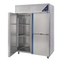 DALMEC - Armoire réfrigérée positive 0/+10°C - 1 porte pleine + 2 portillons - 1400 L - Sans groupe logé
