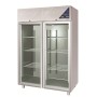 DALMEC - Armoire réfrigérée positive -2/+10°C - 2 portes vitrées - 1200 L - Avec groupe logé