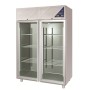 DALMEC - Armoire réfrigérée positive -2/+10°C - 2 portes vitrées - 1400 L - Avec groupe logé