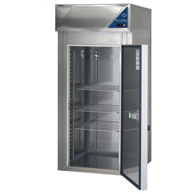 DALMEC - Armoire démontable négative -18/-22°C - Tôle peinte en blanc - 1400 L - 1 porte - 1000 x 1000
