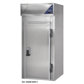 DALMEC - Armoire démontable positive 0/+10°C - 1400 L - 1 porte pleine - 1000 x 1000 - Inox AISI 304
