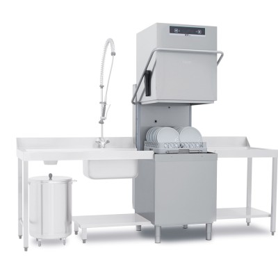 COLGED - Lave-vaisselle à capot - 22 litres - Panier 500 x 500 mm - TOPTECH