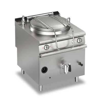 BARON - Marmite gaz - Chauffe indirecte - 150 L - Largeur 800 mm - Gamme QUEEN 900