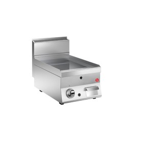 BARON - Grillade gaz - Plaque lisse 22 dm² - 396 x 555 mm - Chrome dur - Gamme 650