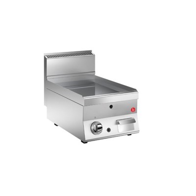 BARON - Grillade gaz - Plaque lisse 22 dm² - AISI 430 - 396 x 555 mm - Gamme 650