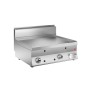 BARON - Grillade gaz - Plaque lisse 44 dm² - Chrome dur - 796 x 555 mm - Gamme 650
