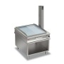 BARON - Monobloc plancha gaz - 1/2 lisse chrome dur - Largeur 900 mm - Gamme QUEEN 1100