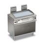 BARON - Monobloc plancha gaz - Lisse chrome dur - Largeur 900 mm - Gamme QUEEN 1100 - 9,5 kW