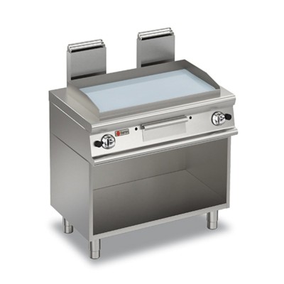 BARON - Monobloc plancha gaz - Lisse chrome dur - Largeur 900 mm - Gamme QUEEN 1100 - 9,5 kW