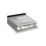 BARON - Plancha électrique - Plaque chrome dur - 1/3 Rainurée - Largeur 800 mm - Gamme QUEEN 900