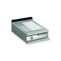 BARON - Top plancha électrique - Plaque 1/3 rainurée 37,3 dm² - AISI 430 - Larg. 600 mm - 505 x 490