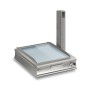 BARON - Top plancha gaz - 1/2 lisse chrome dur - Largeur 900 mm - Gamme QUEEN 1100 - 15 kW