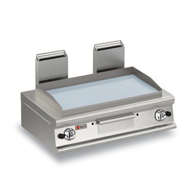 BARON - Top plancha gaz - Lisse chrome dur - Largeur 900 mm - Gamme QUEEN 1100 - 9,5 kW
