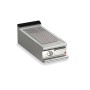 BARON - Plancha électrique - Plaque AISI 430 rainurée - Largeur 400 mm - Gamme QUEEN 900