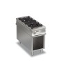 BARON - Plaque de cuisson - 2 feux vifs sur baie libre - Gamme 1100 - 14 kW