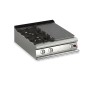 BARON - Plaque de cuisson - Top 2 feux vifs gaz + 1/2 plaque coup de feu - Gamme QUEEN 900