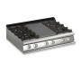 BARON - Plaque de cuisson - Top 4 feux vifs + 1/2 Plaque coup de feu - Gamme QUEEN 900